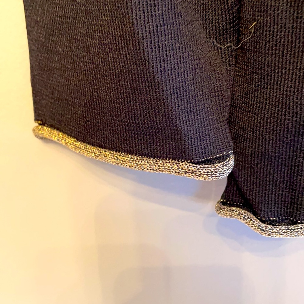 Ruby Rd sweater with beaded neckline - Picture 4 of 4